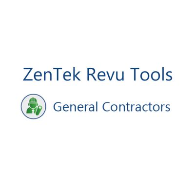 ZenTek Revu Tools: General Contractors