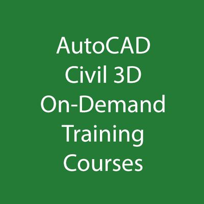 AutoCAD Civil 3D On-Demand Training Courses