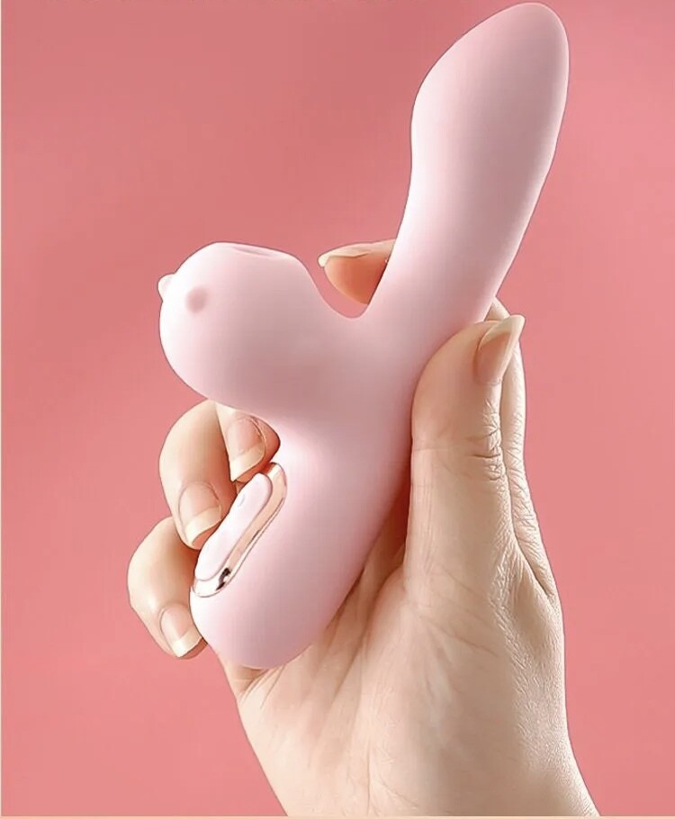 Galaku. Mirro. Clitoris Sucking Dildo G Spot Vibrator with 10 Powerful Modes Clit Sucker Rechargeable Clitoris Stimulator Sex Toys for Women