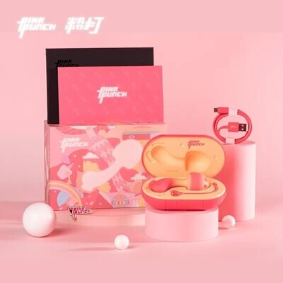Pink Punch. Mushroom Vibrating Egg Mini Vibrator G-spot Clitoris Massager APP Bluetooth Charging Compartment Adult Female Sex Toy