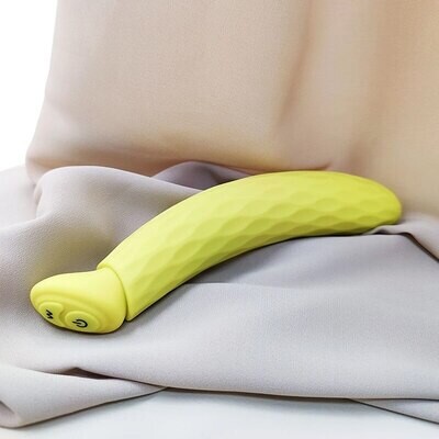 OhGiii. Booma-a-rang Powerful Vibrating Banana Shaped Dildo G Spot Wand Massager