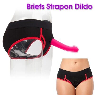 Strap On Dildo Vibrator Panties Strap On Harness Briefs