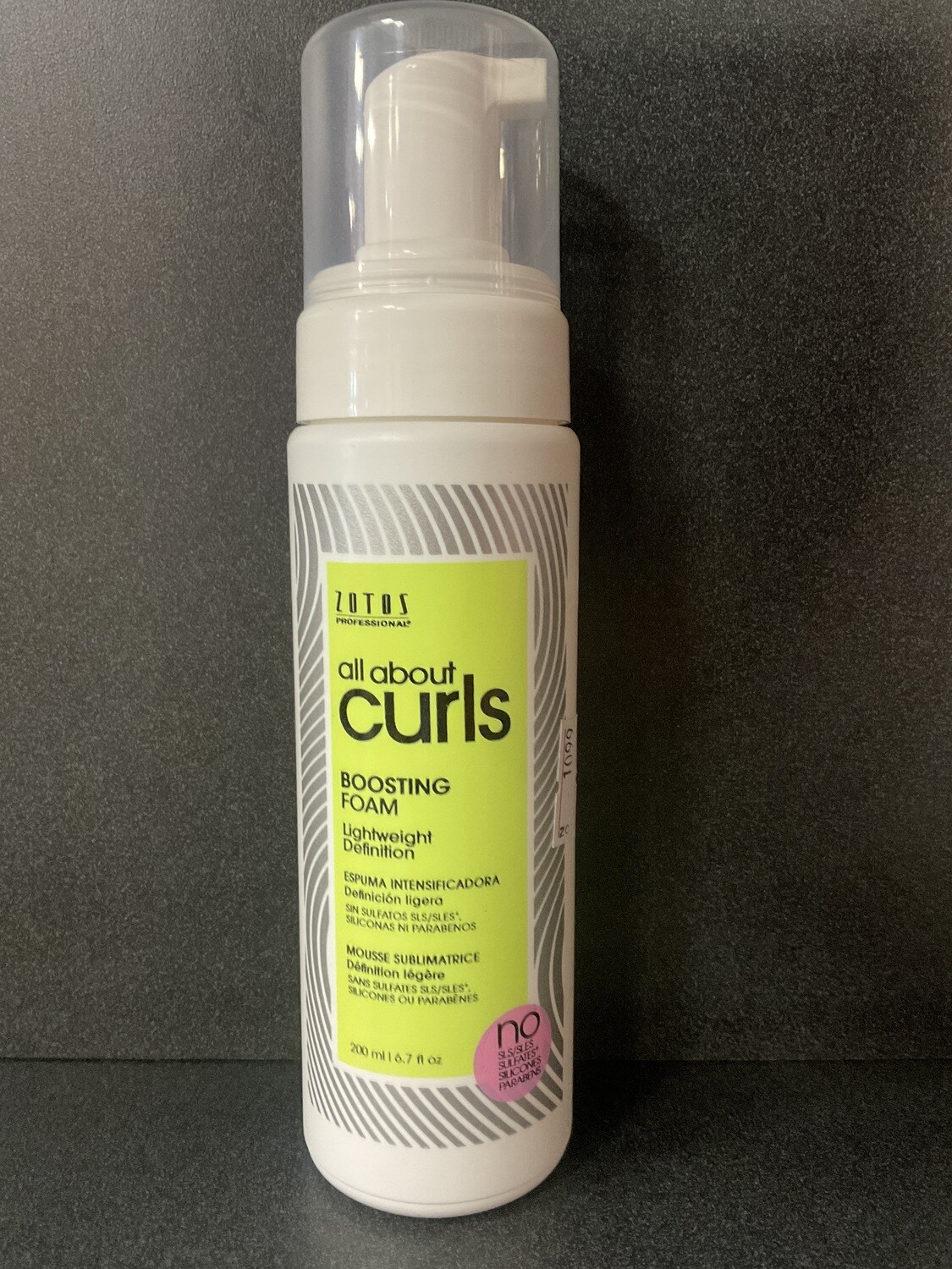 Zotos All About Curls Boosting Foam 6.7 fl oz