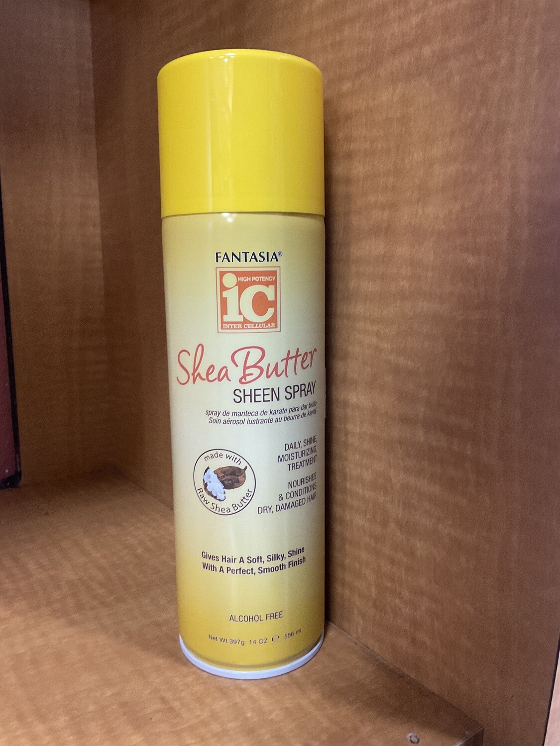 Fantasia Shea Butter Sheen Spray 14 oz