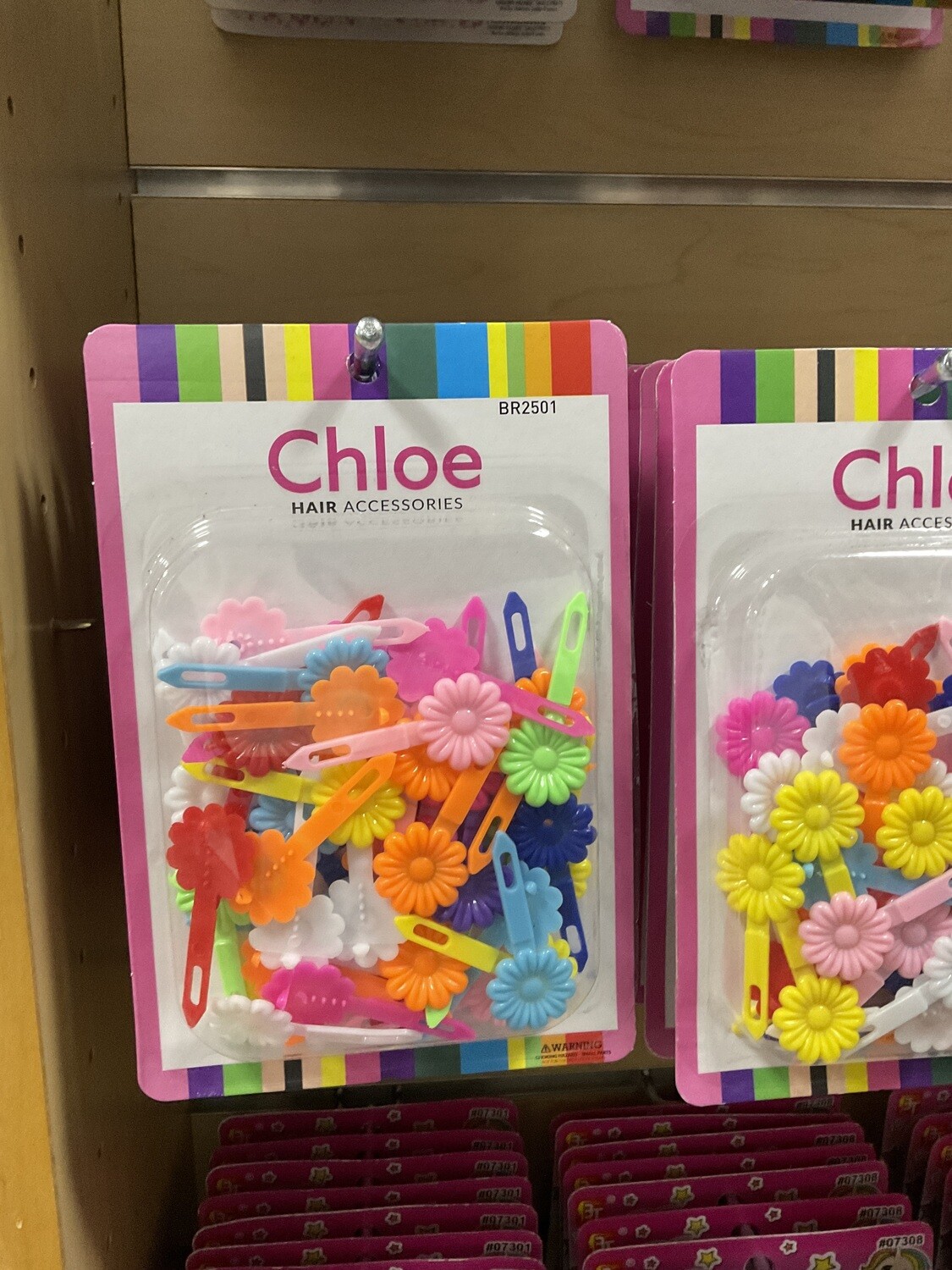 Chloe Assorted Barrettes #01 Daisy