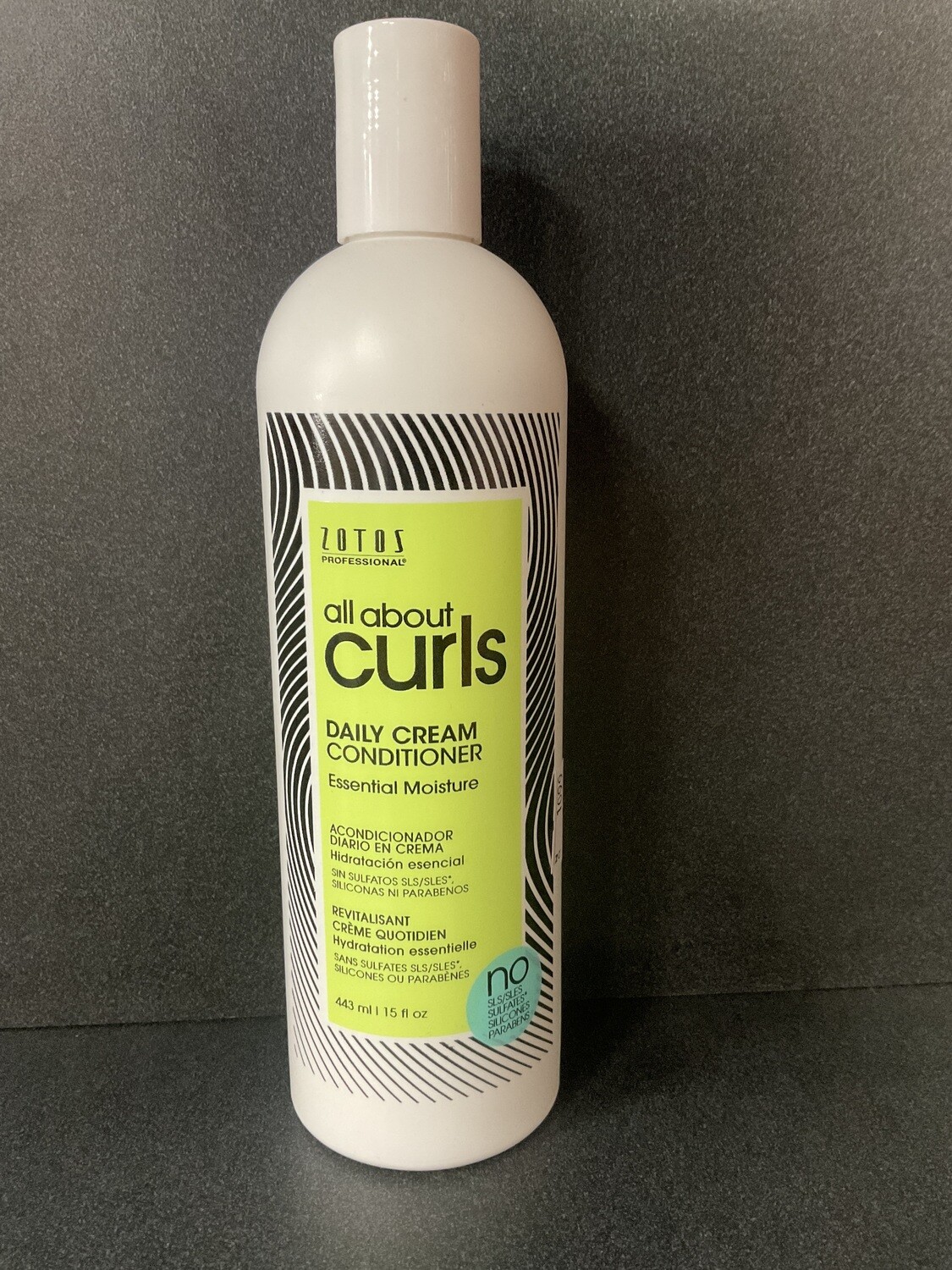 Zotos All About Curls Daily Cream Conditioner 15 fl oz