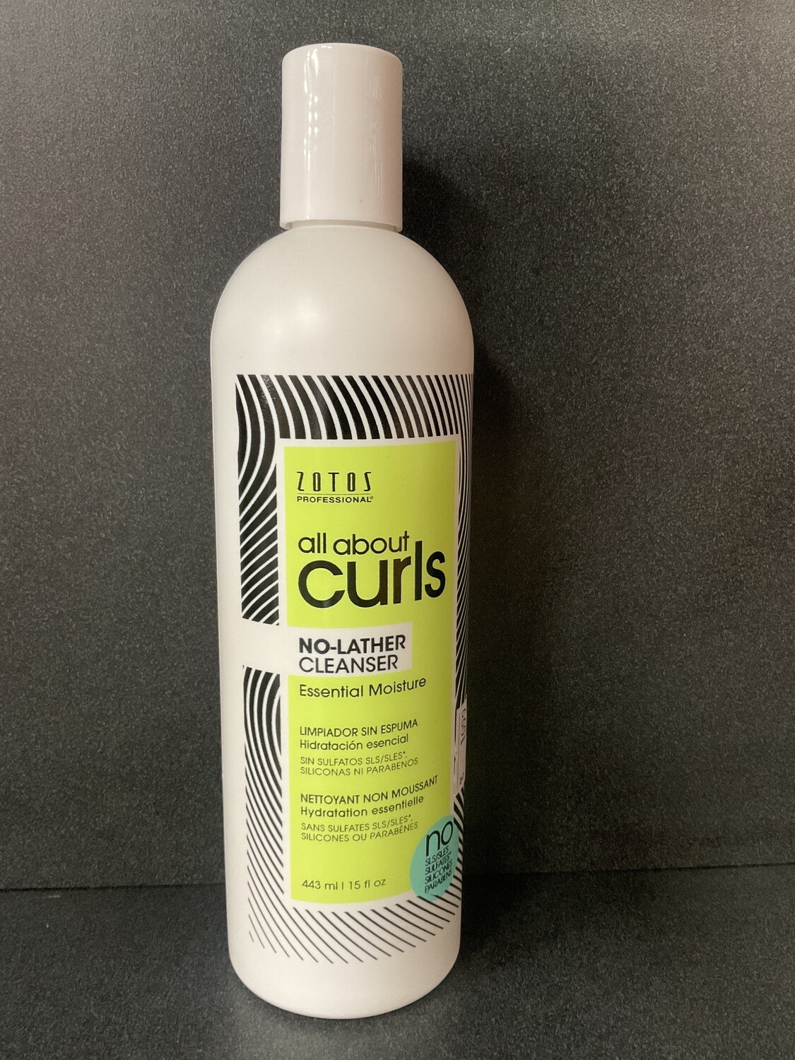 Zotos All About Curls No-Lather Cleanser 15 FL oz