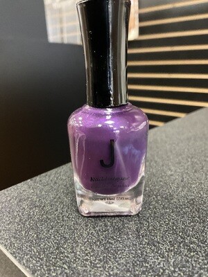 J2 Mysterious purple nail polish