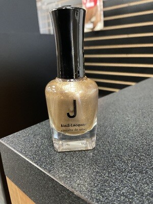 J2 Metallic gold nail polish