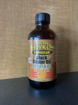 Jamaican mango &amp; Lime black castor oil original