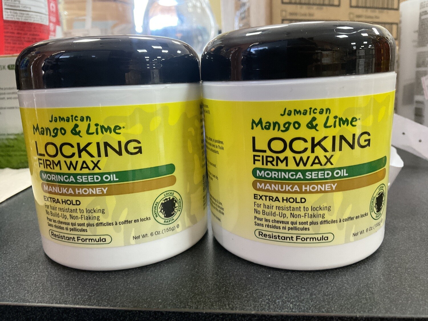 Jamaican mango &amp; Lime Locking Firm wax Manuka Honey 6 oz