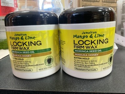 Jamaican mango & Lime Locking Firm wax Manuka Honey 6 oz