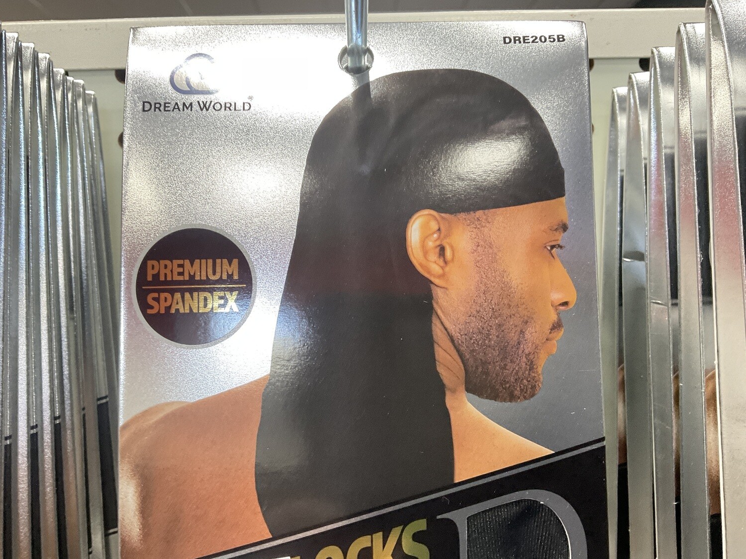 Dream World Dreadlock Cap Super Long Black