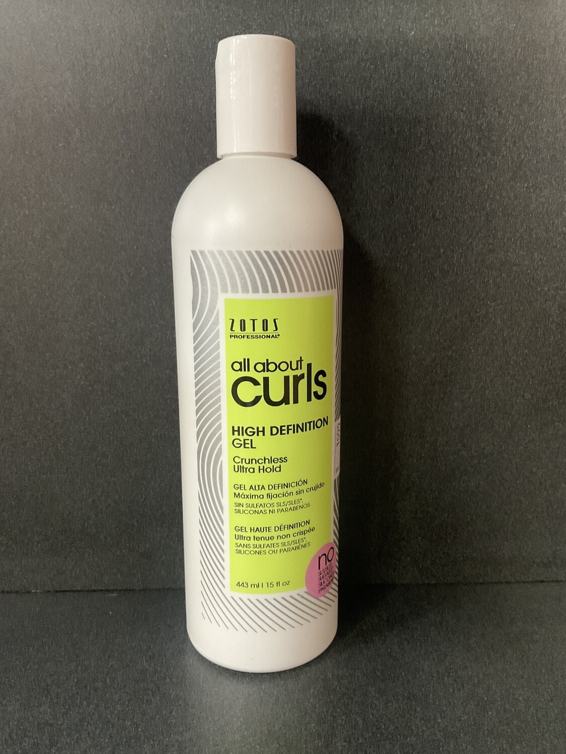 Zotos All About Curls High-Definition Gel 15Fl oz