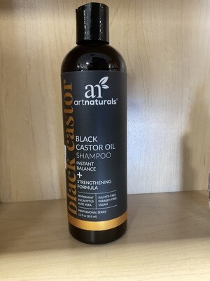 Art Naturals Black Castor Shampoo. 12 oz.