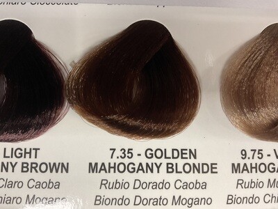 Lady Republic Cream Permanent Hair Color Golden mahogany blond 7.35