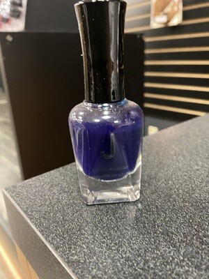J2 Navy blue nail polish