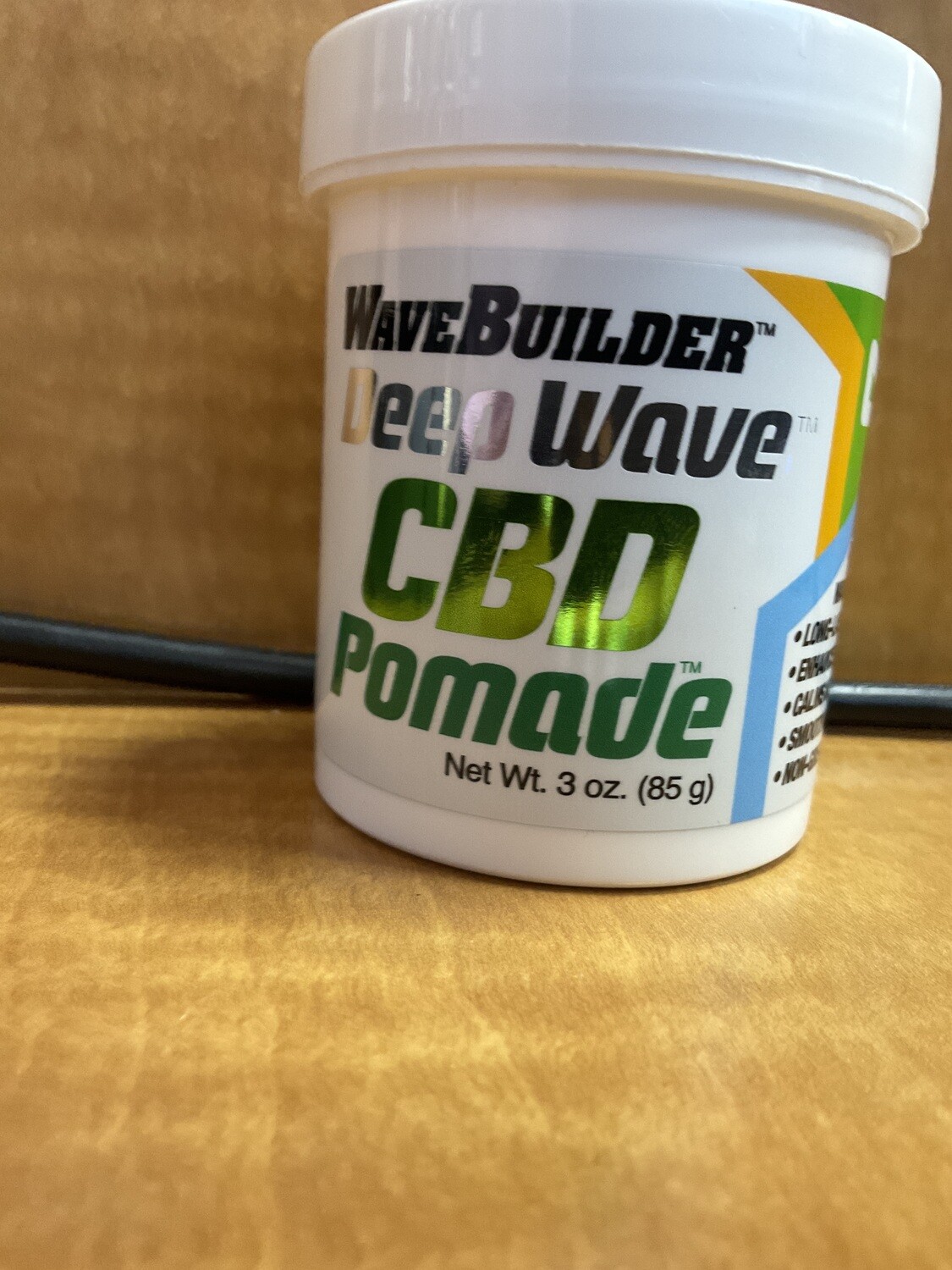 Wave Builder Deep Wave CBD Pomade 3 oz.