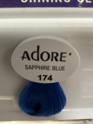 Adore Semi Perm Hair Color - Sapphire Blue 4 oz