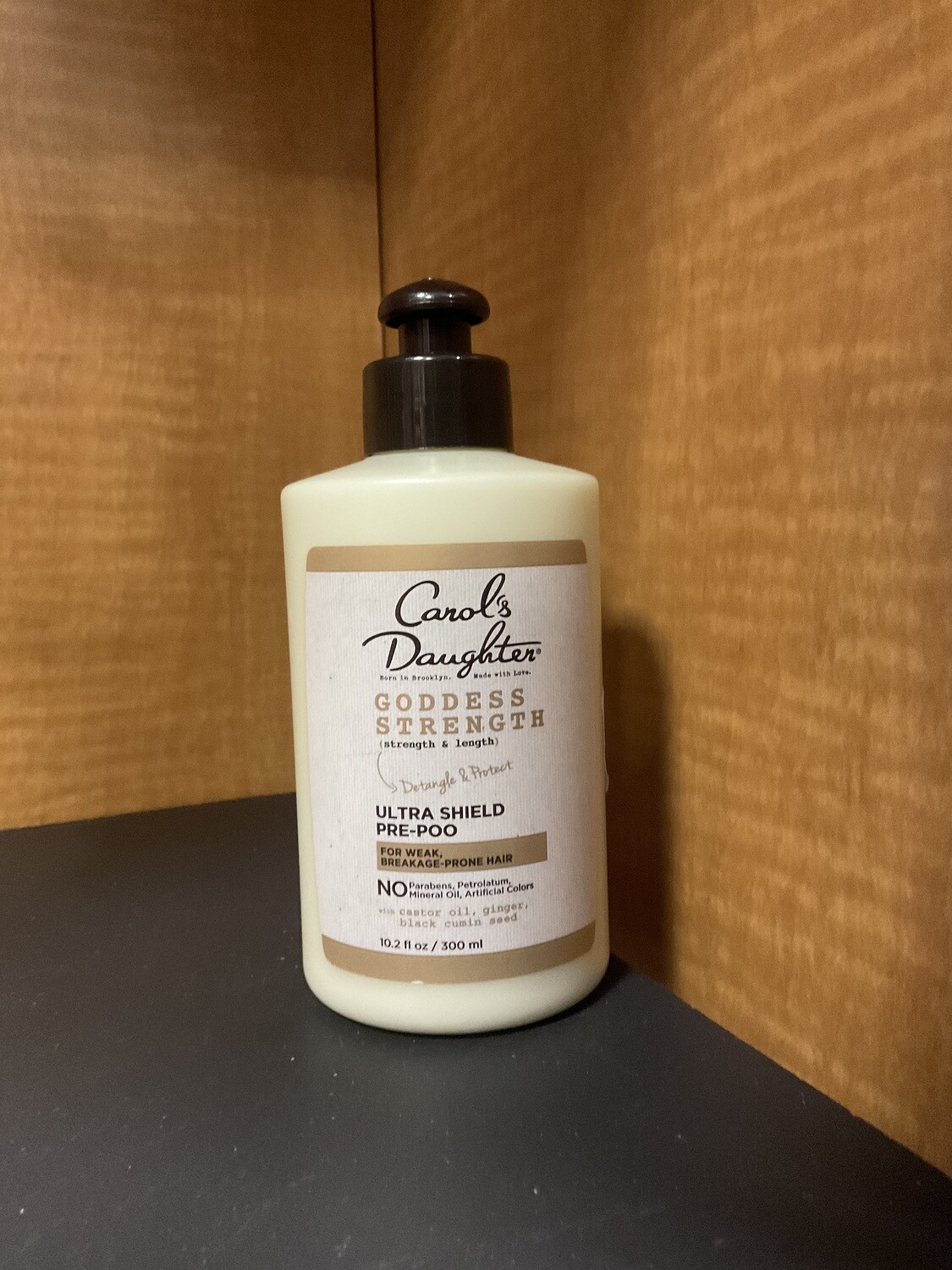 Carol&#39;s Daughter Goddess Strength Ultra shield Pre-Poo with Castor Oil for Curly Hair 10.2 fl oz