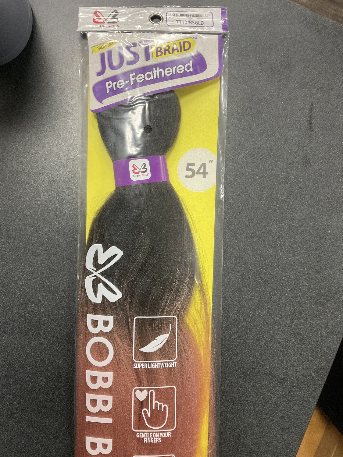 Bobbi Boss Just Braid 54 #TT1B/RSGLD
