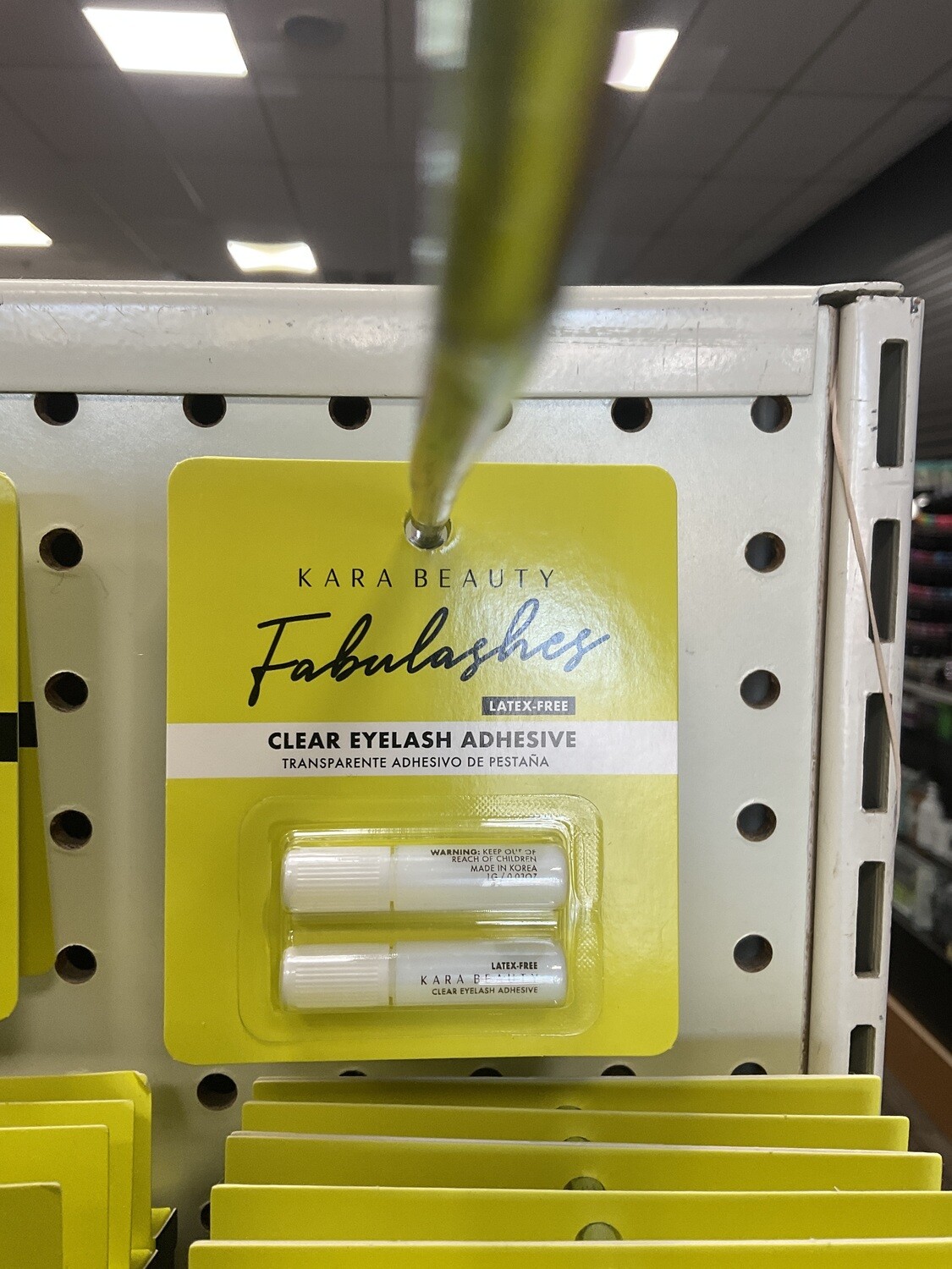 Kara Beauty Fabulashes Clear Eyelash Adhesive - net wt. 1 g x 2 / 0.03 oz. x 2