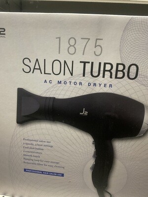 J2 1875 Salon Turbo hair dryer