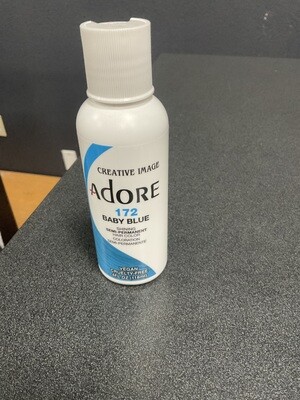 Adore Semi Perm Hair Color - Baby Blue 4 oz