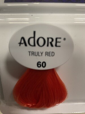 Adore Semi Perm Hair Color - Truly Red 4 oz