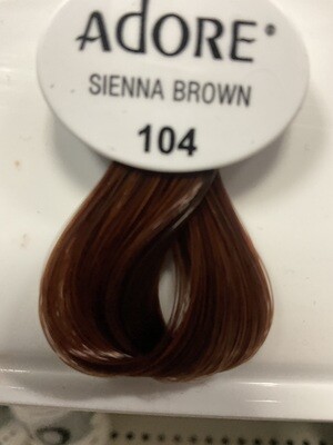 Adore Semi Perm Hair Color - Sienna Brown 4 oz