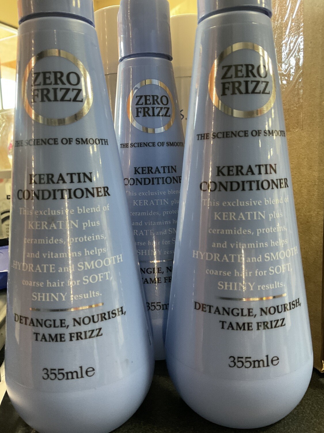 Zero Frizz Keratin Conditioner 355mle