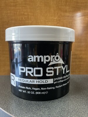 Ampro Pro Styl Protein Styling Gel Regular Hold 32oz.