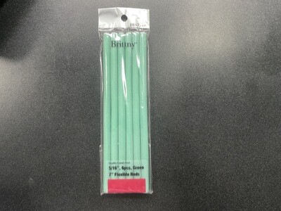Brittny 7 inches flexible rods green