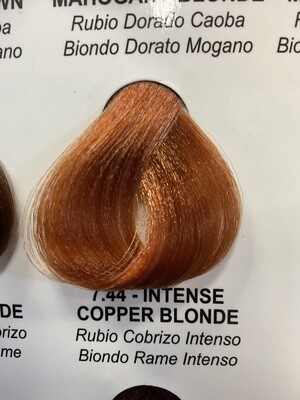 Lady Republic Cream Permanent Hair Color Intense copper blonde 7.44