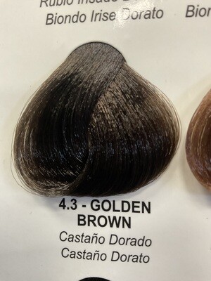 Lady Republic Hair Color Golden Brown 4.3