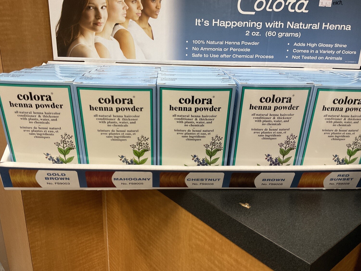 Colora Henna powder chestnut 1
