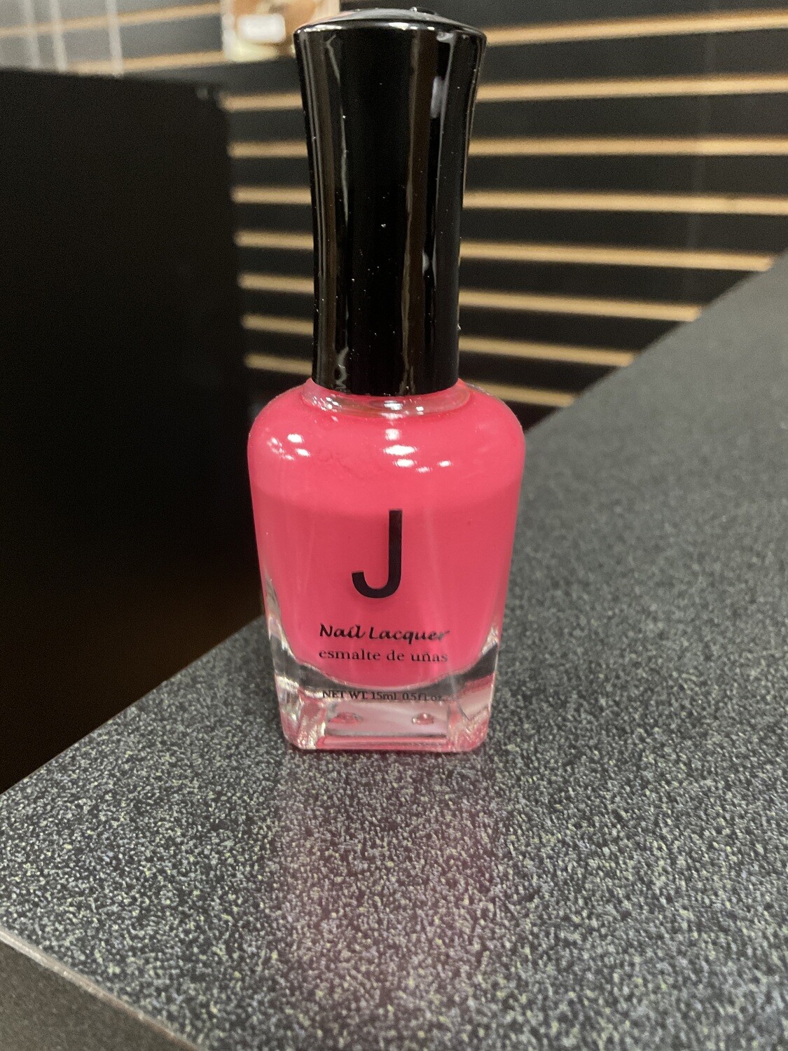 J2 Nail Polish Neon Pink 0.5 oz.