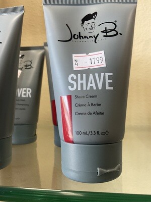 Johnny b shave cream