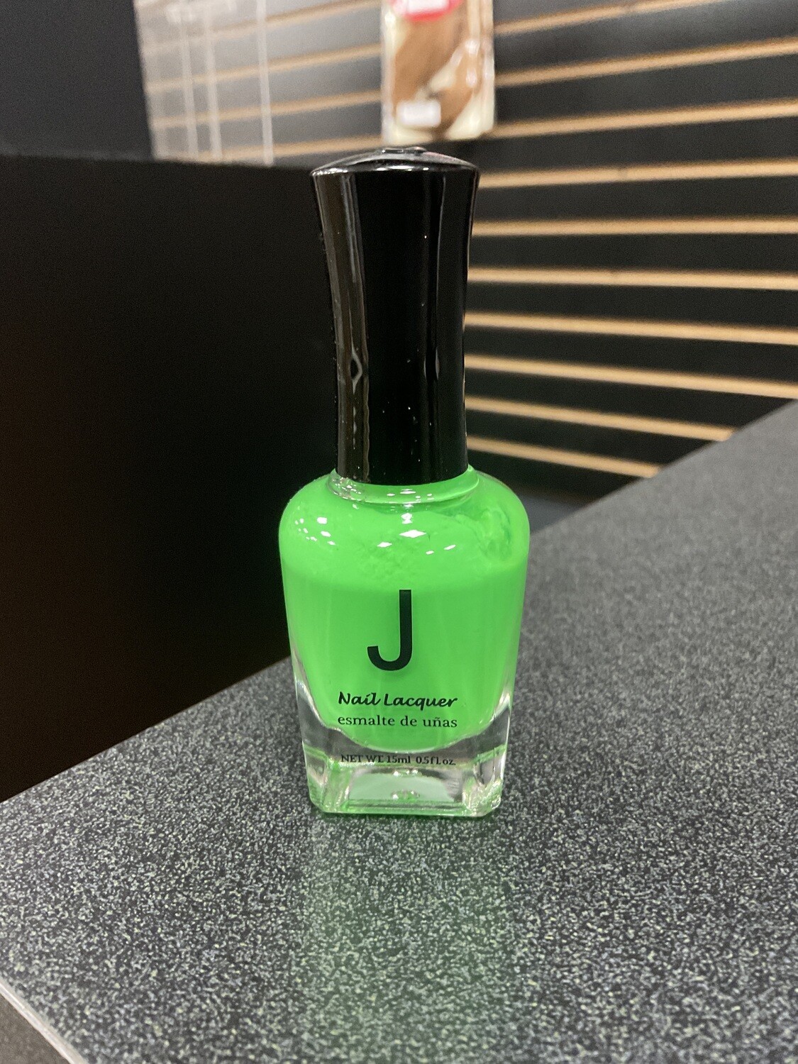 J2 Nail Polish Neon Green 0.5 oz.