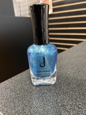 J2 Teal blue nail polish