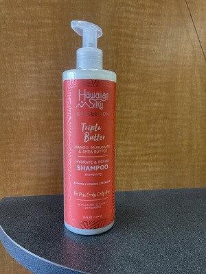 Hawaiian Silky Triple Butter Shampoo 12 oz.