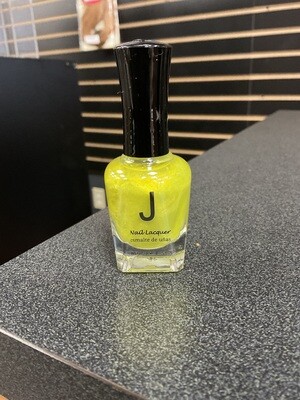 J2 Light green nail polish