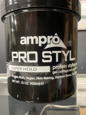 Ampro Pro Styl Protein Styling Gel Super Hold 15 oz,