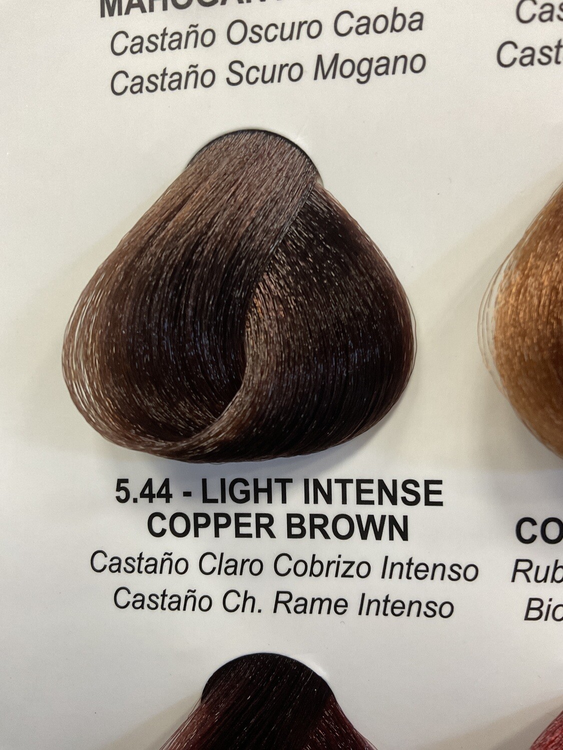 Lady Republic Hair Color Light Intense Copper Brown 5.44