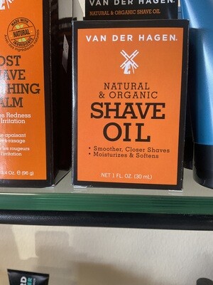 Van Der Hagen shave oil