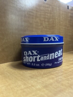 Dax Short and neat light hair dress