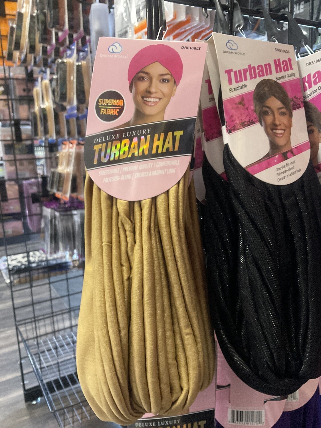 Dream World Turban Hat Light Color