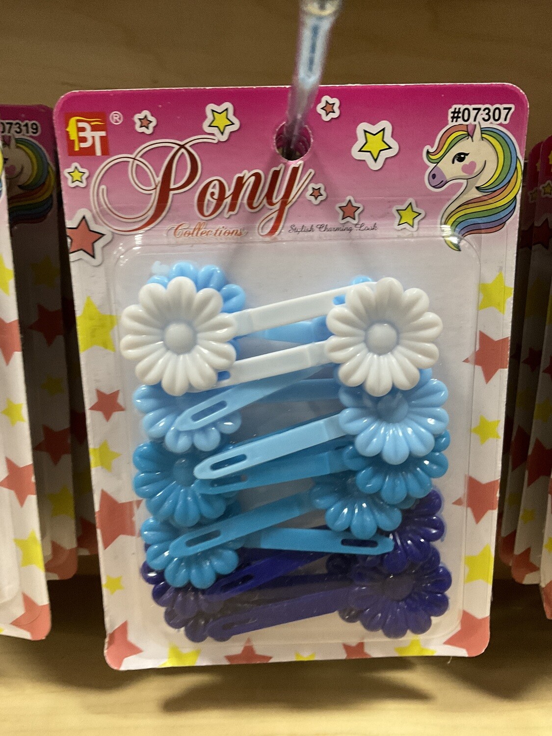 Pony Barrettes multi blue