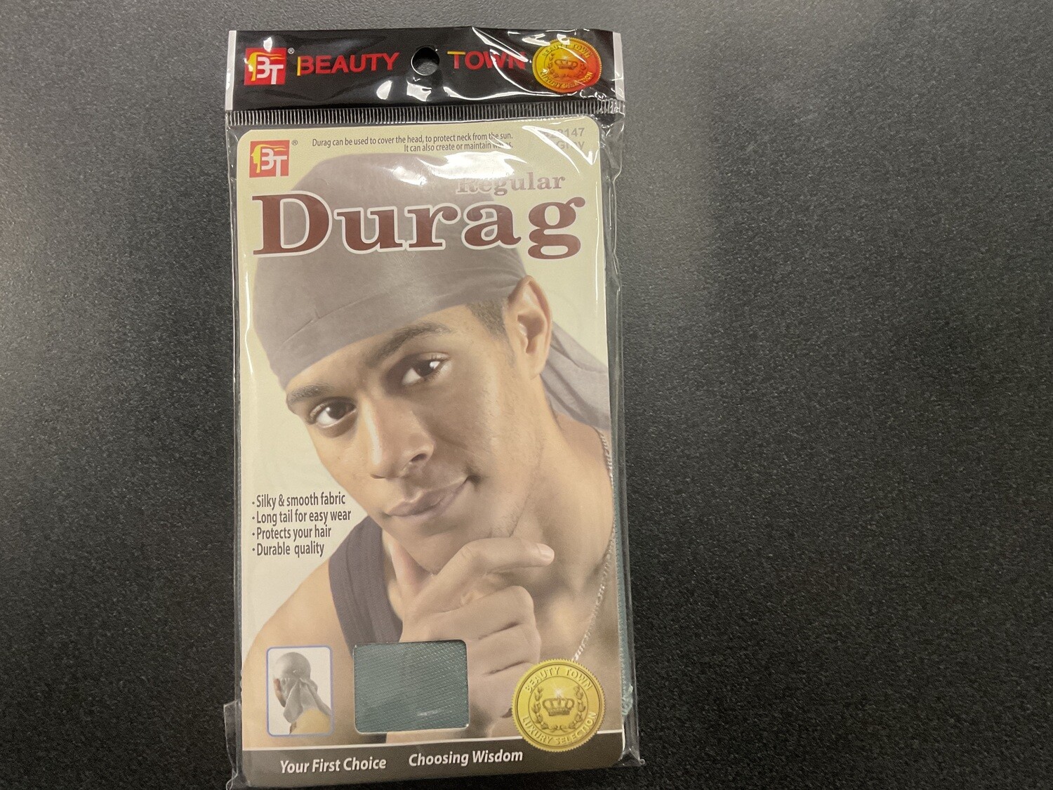 Beauty Town Regular Durag Gray