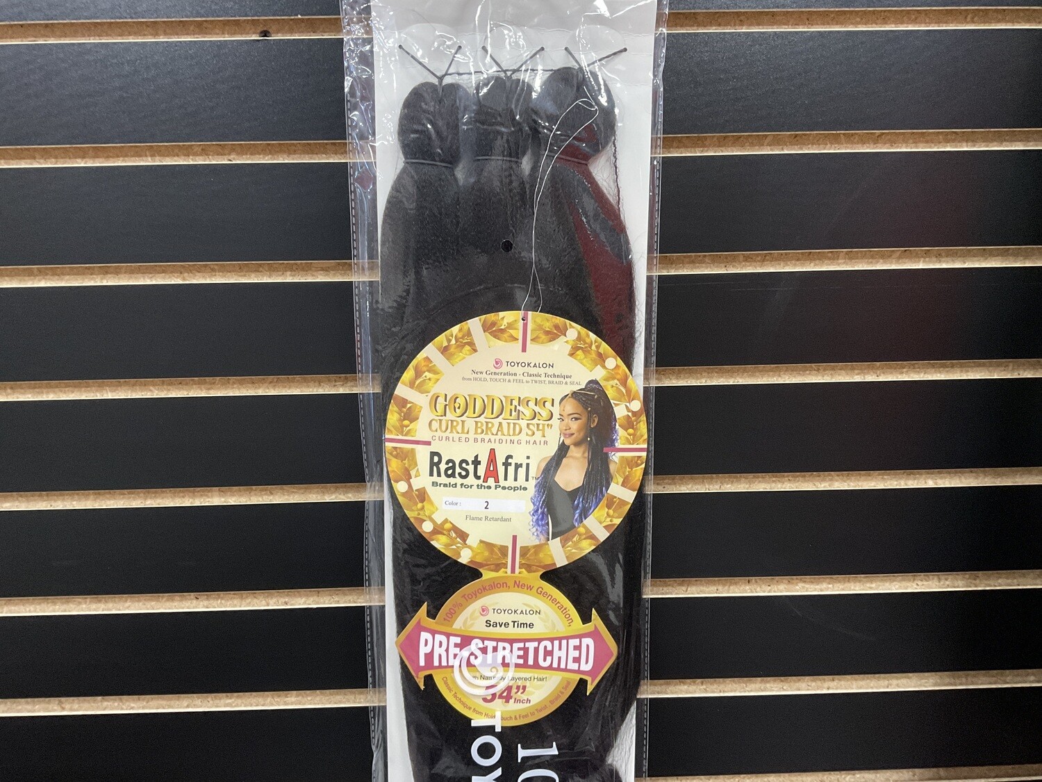 Rast A fri 3x Goddess Curl Braid 54&quot; - #2